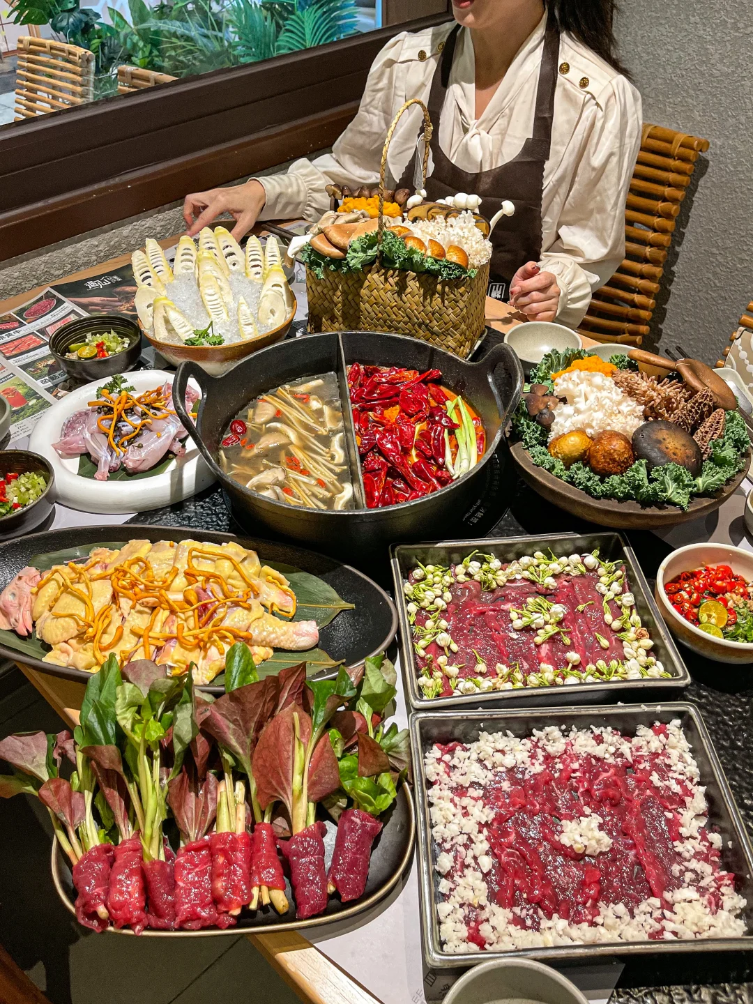 珠海横琴！我也吃上了漂亮的山野火锅……