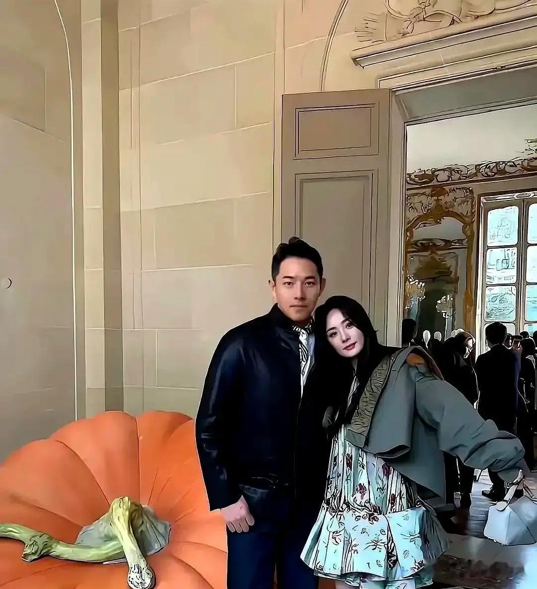 刘恺威刚高调公开新恋情，杨幂就在巴黎贴出了一张搭着帅哥肩膀的合照。

全网目光直