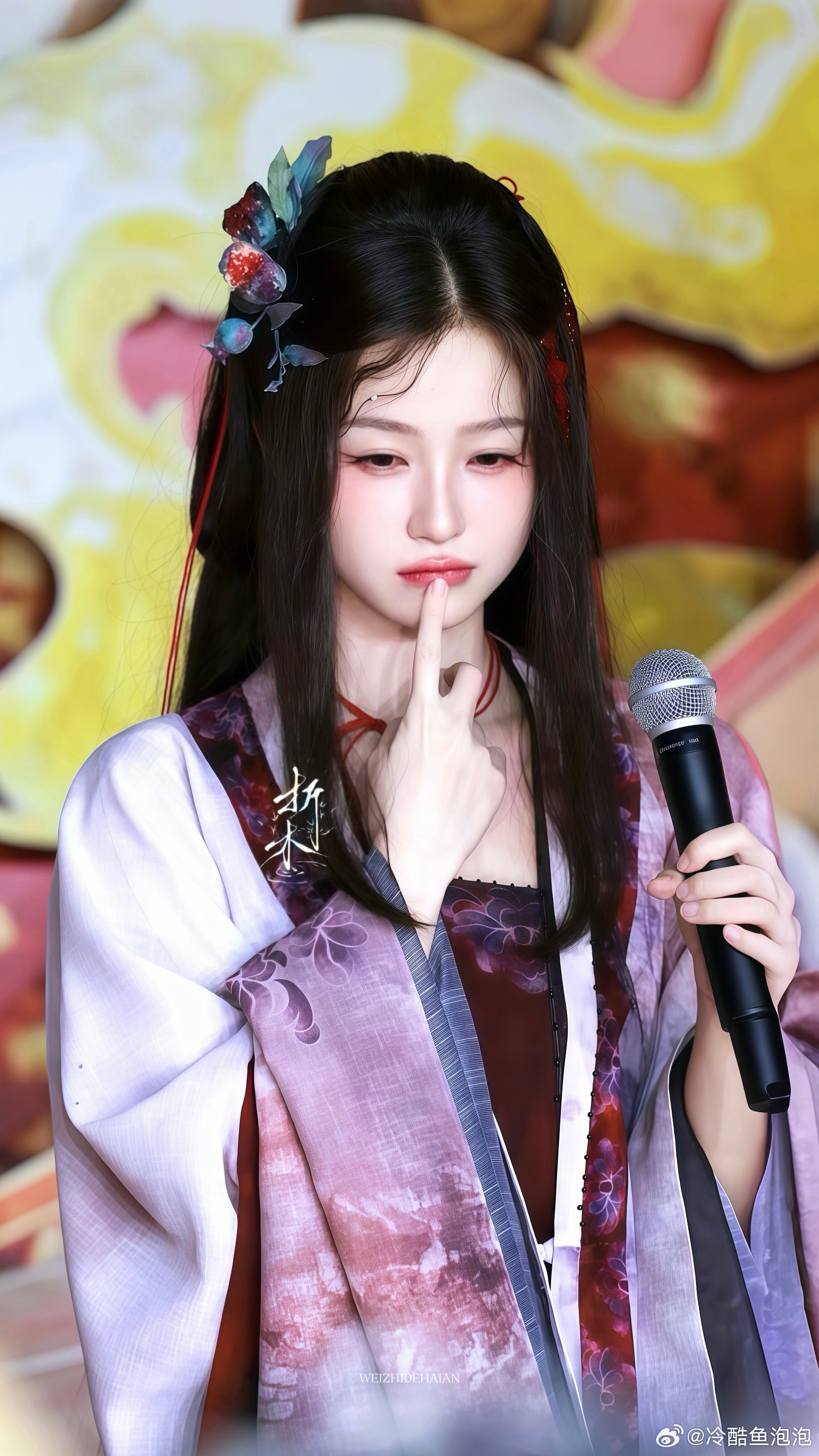 虞书欣念相思蚌精妆造 看得我想哭 虞书欣 我保证你是天使 人山人海都在爱你