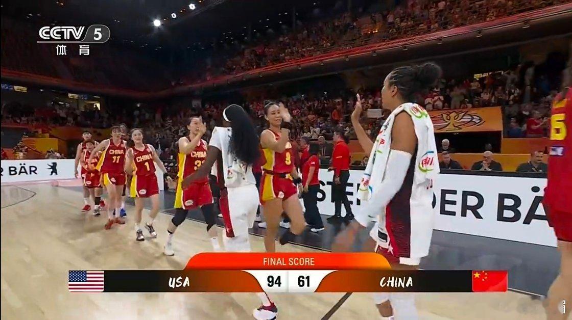 正视差距女篮世界杯中国女篮vs美国女篮 ​​​