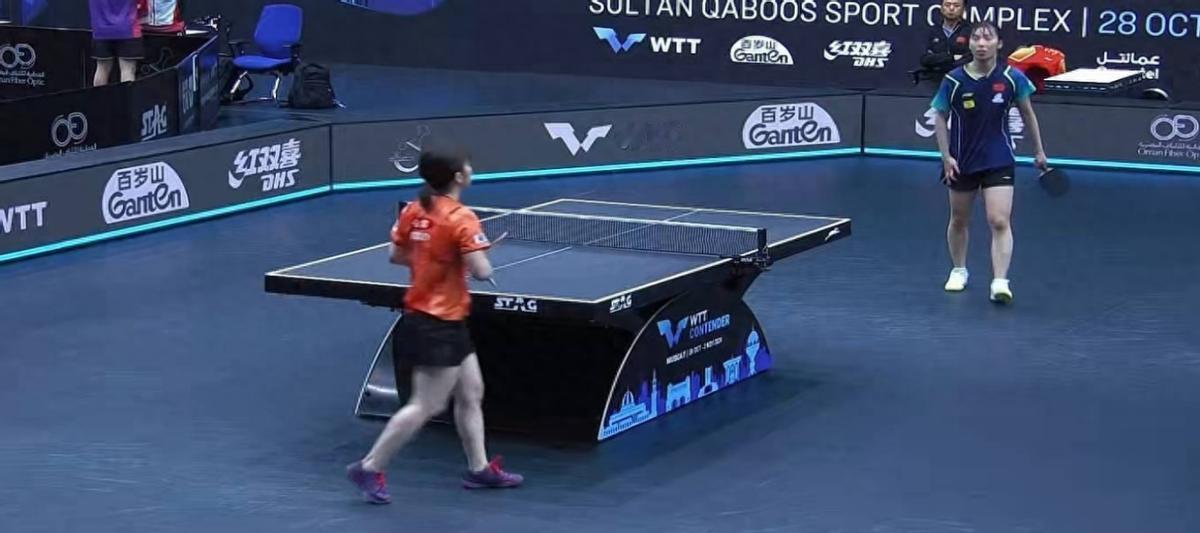 国乒小将林诗栋在WTT马斯喀特站上演惊天逆转！面对印度选手加纳纳塞卡兰，他先丢两