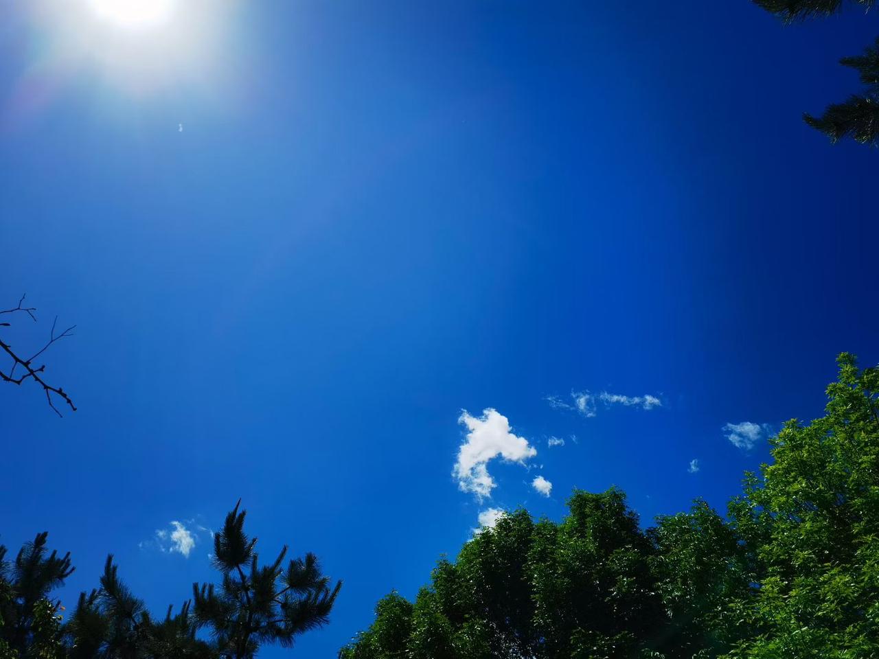 能否分享一下你拍摄的天空