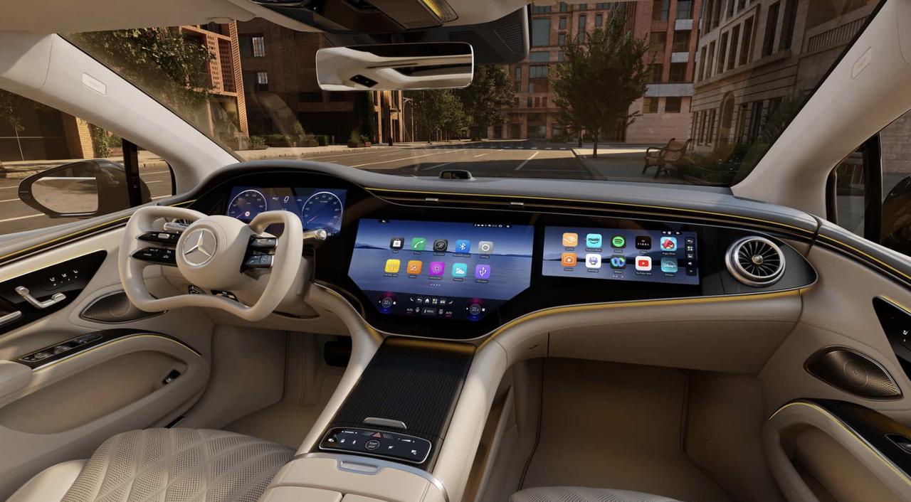 2027款奔驰EQS带来不少升级
奔驰对2027款EQS进行了升级，配备了更大容