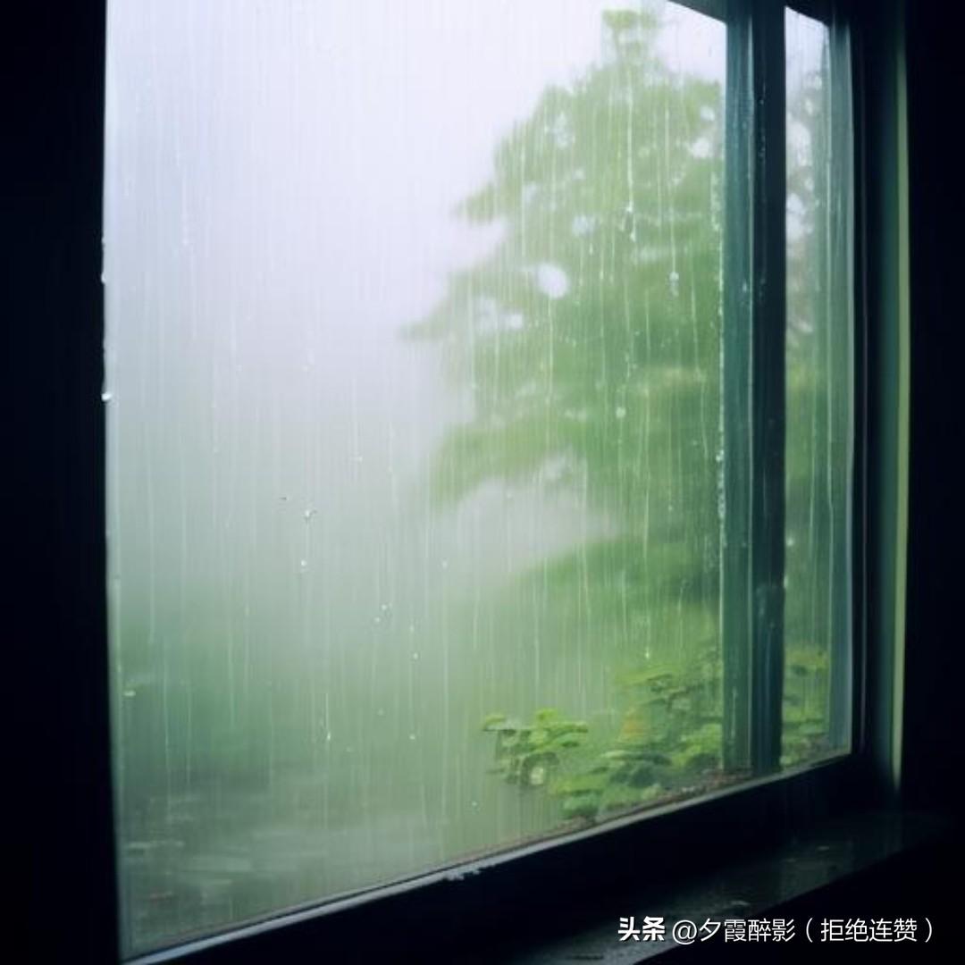 春雨抒怀
 

细雨霏霏落窗纱，轻烟漠漠锁千家。
风携凉意侵帘幕，叶带珠玑润嫩芽