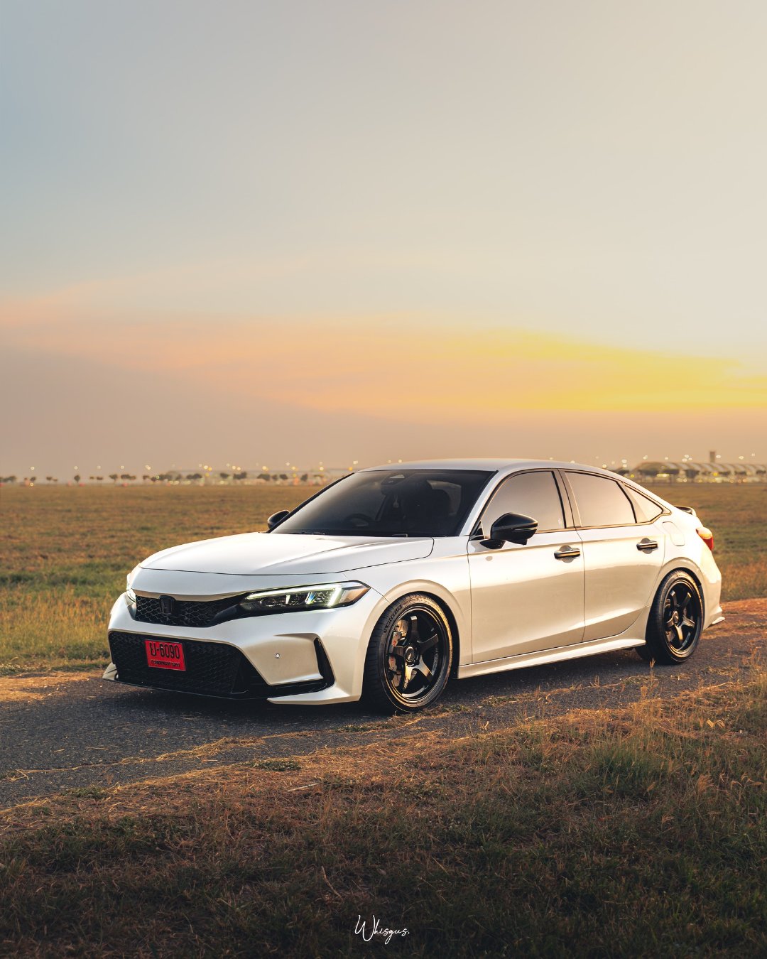 本田思域 十一代目 换 FL5 前杆 VTEC