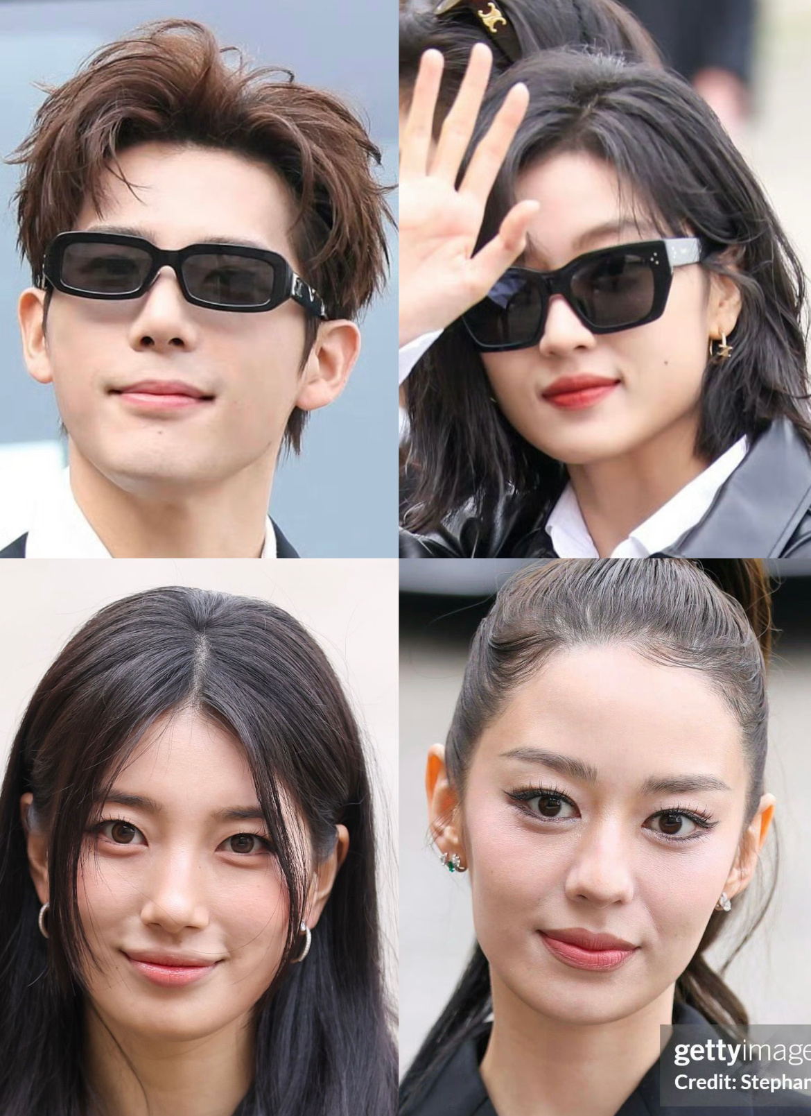 巴黎时装周又有两场大秀生图已出Celine大秀王安宇 裴秀智 孙千 吉娜mugl