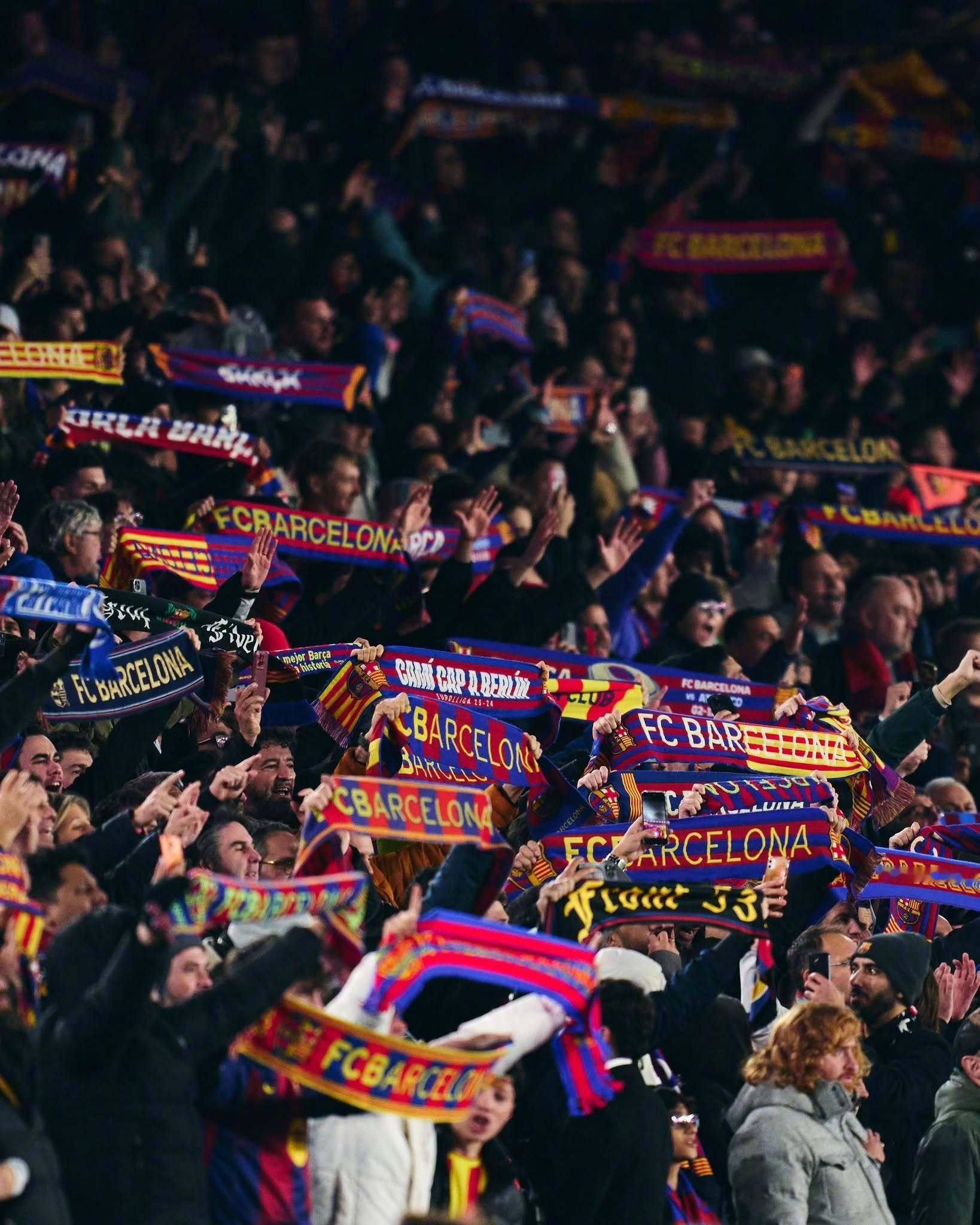 🏟️Spotify诺坎普球场的vibe只属于我们❤️💙巴萨  🔴🔵For