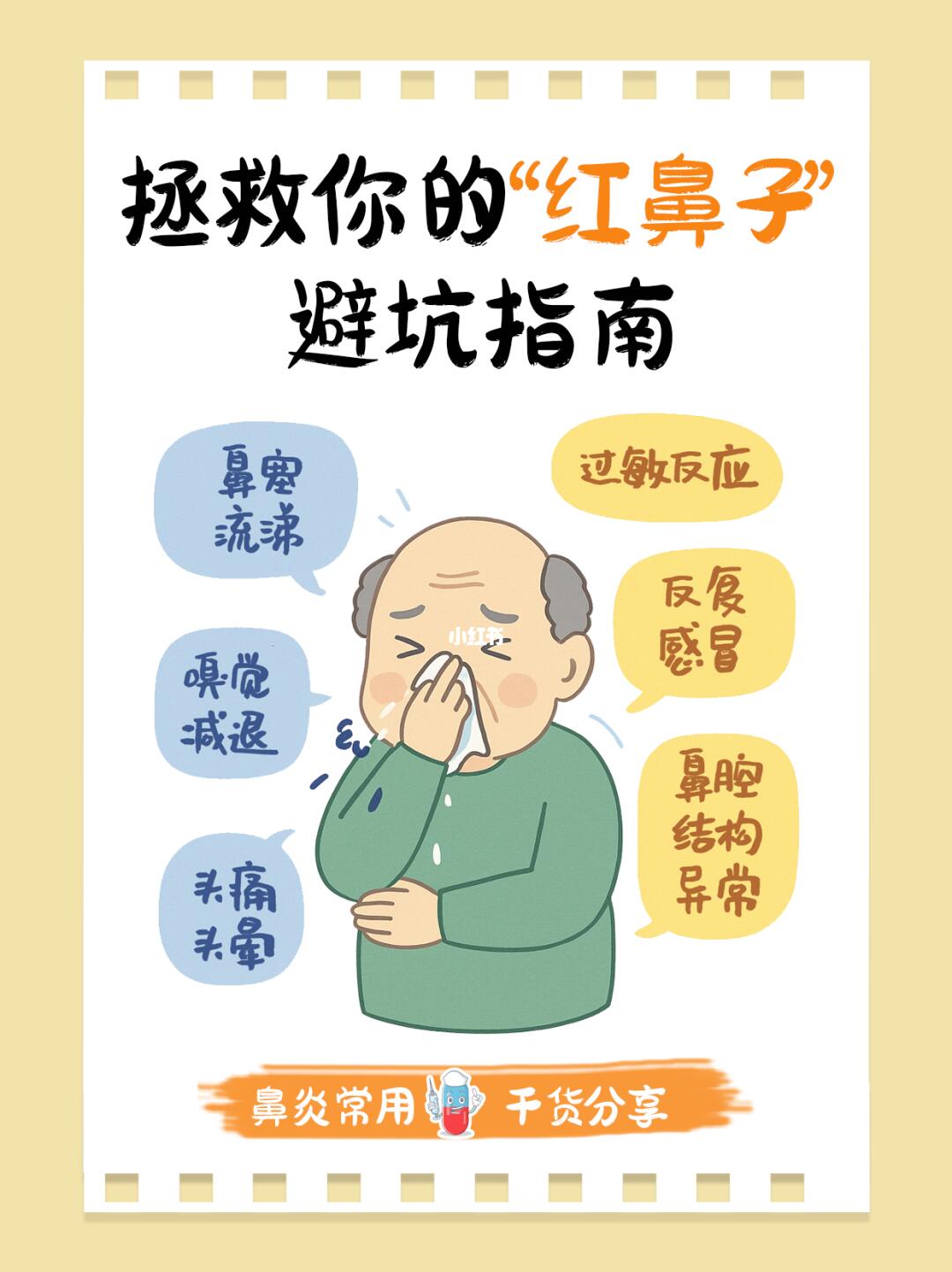 鼻炎缓解全攻略丨常用💊干货分享