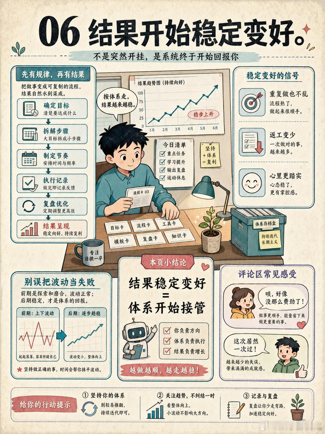 人一旦有了体系，做什么都会成功，你有没有发现：很多时候不是自己不努力，而是每天都