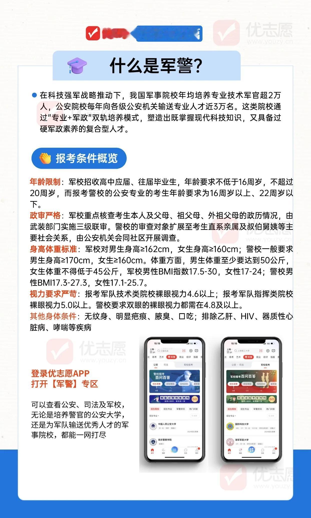 🌞【早报】什么是军警？👮‍♂️💂‍♀️
📚 军校、警校统称，培育军政复合