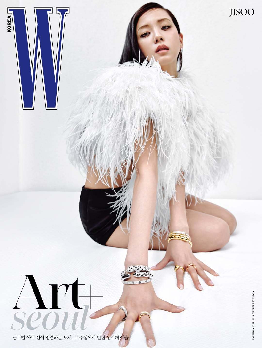 Jisoo金智秀 & 黄铉辰 x W Korea Magazine Vol.9 