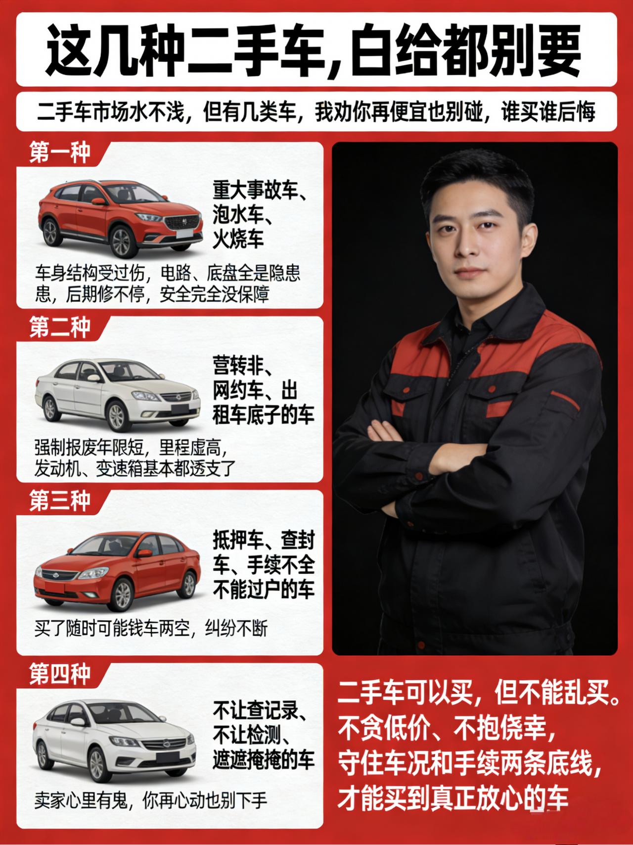 哪类二手车，我劝你再便宜也别买
二手车市场水不浅，但有几类车，我劝你再便宜也别碰