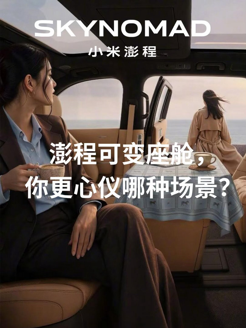 给我选的话直接锁死露营大床休憩区！放平后排超大空间，周末约上朋友郊外过夜，外放电
