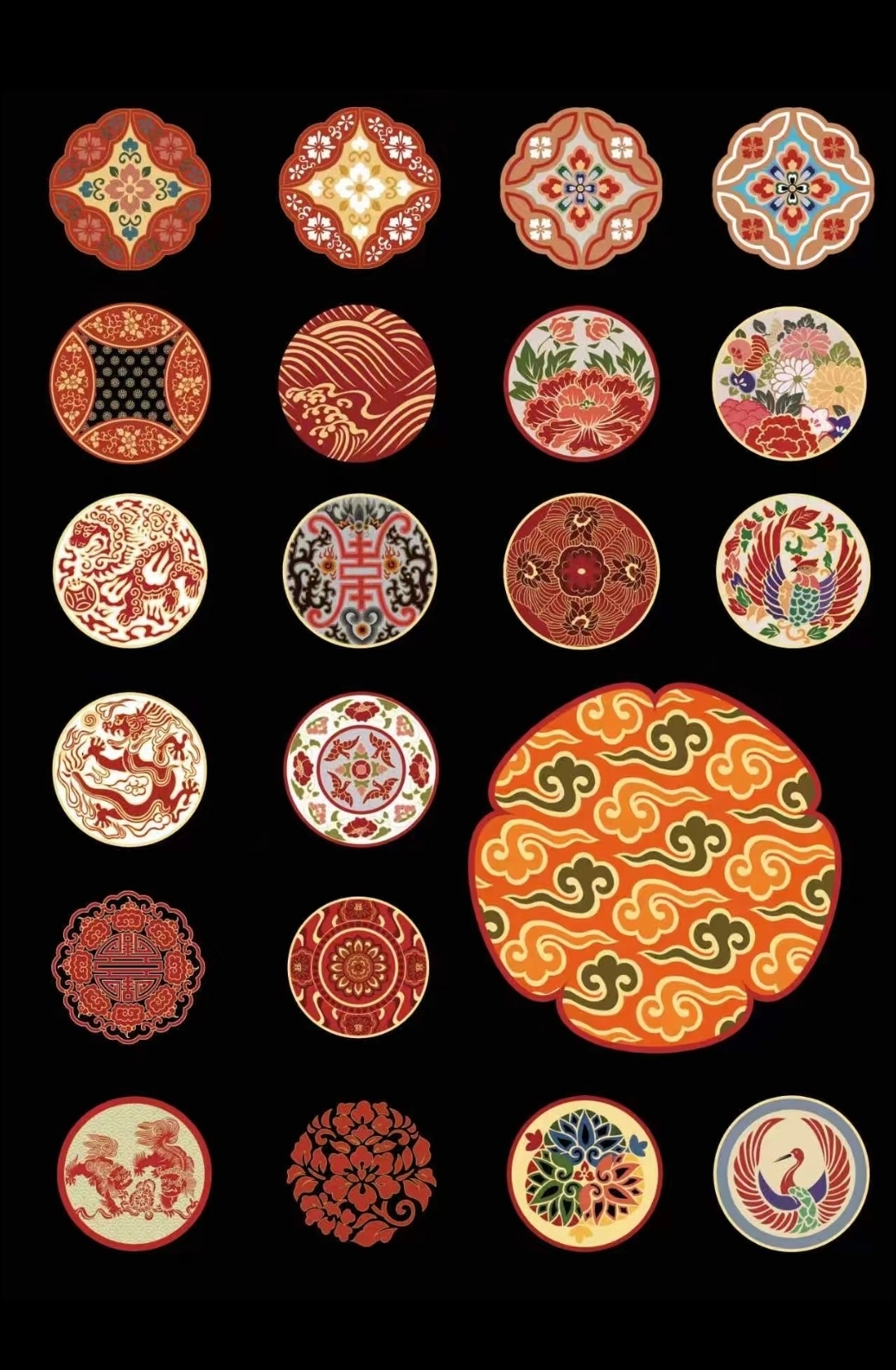 “ 织刻花间纹，藏尽世间安 … ”丨中国传统纹样 