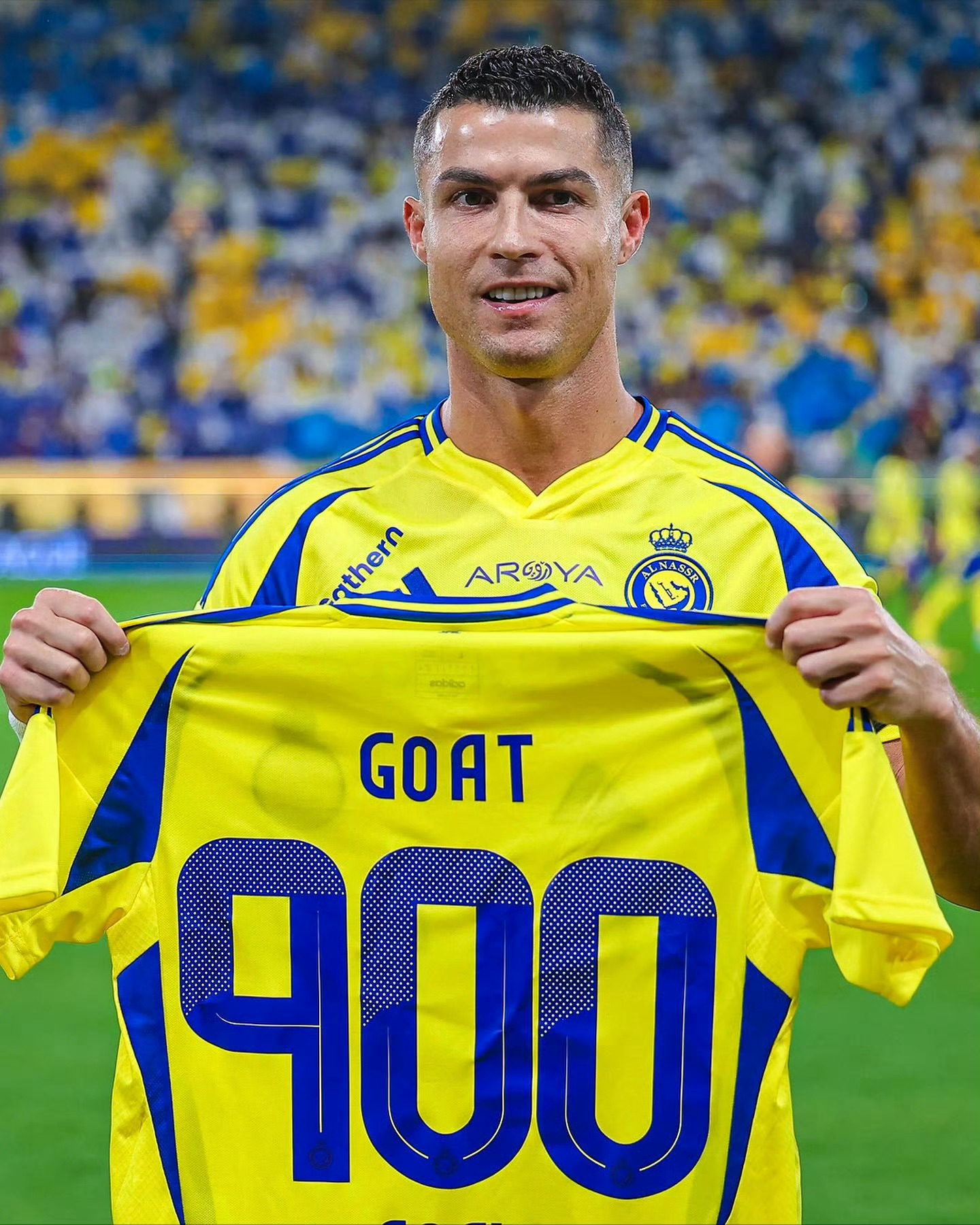 C罗和c罗一起siu到最后c罗生涯958球利雅得胜利1比2卡迪西亚 🚨900球