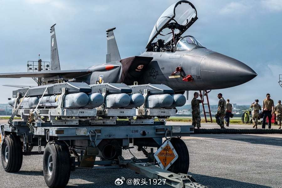 🇺🇸美国空军首批16架F-15EX"鹰II"战斗机在2026财年平均物资战备