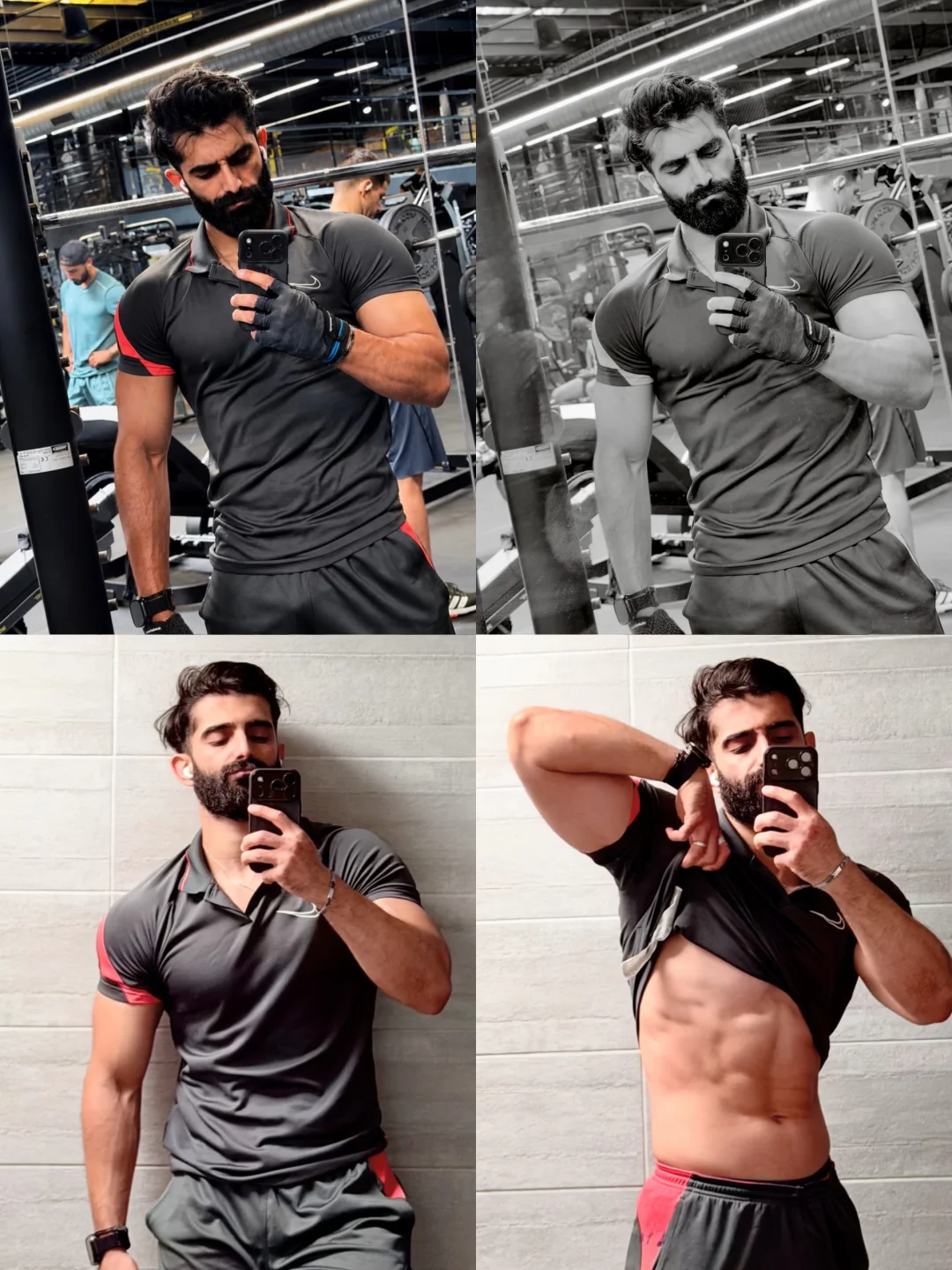Malek Helali 法国健身模特