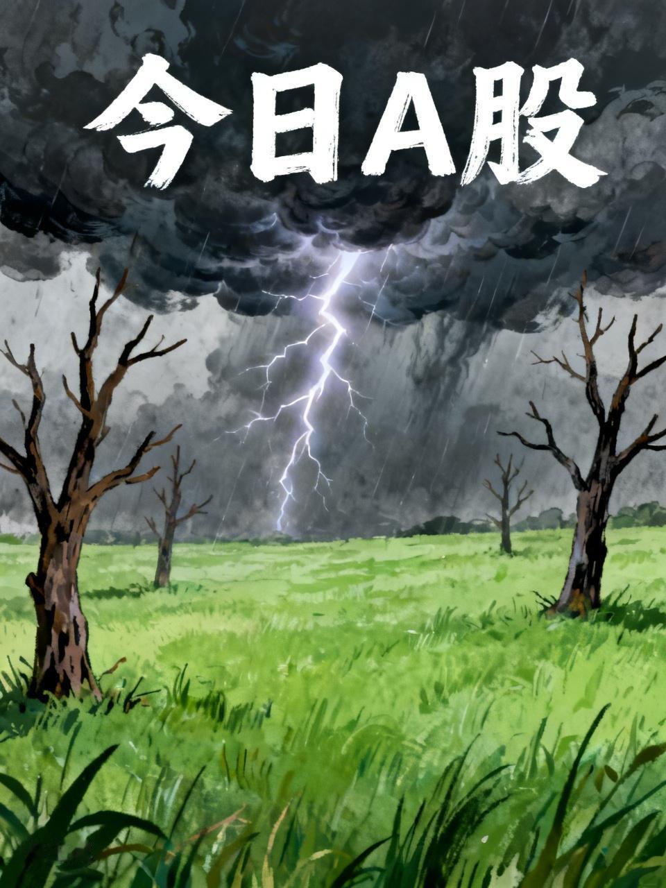 悲剧啊！个股又是绿油油一片超4500股下跌，再这样跌下去连裤衩都亏没了，今日A股