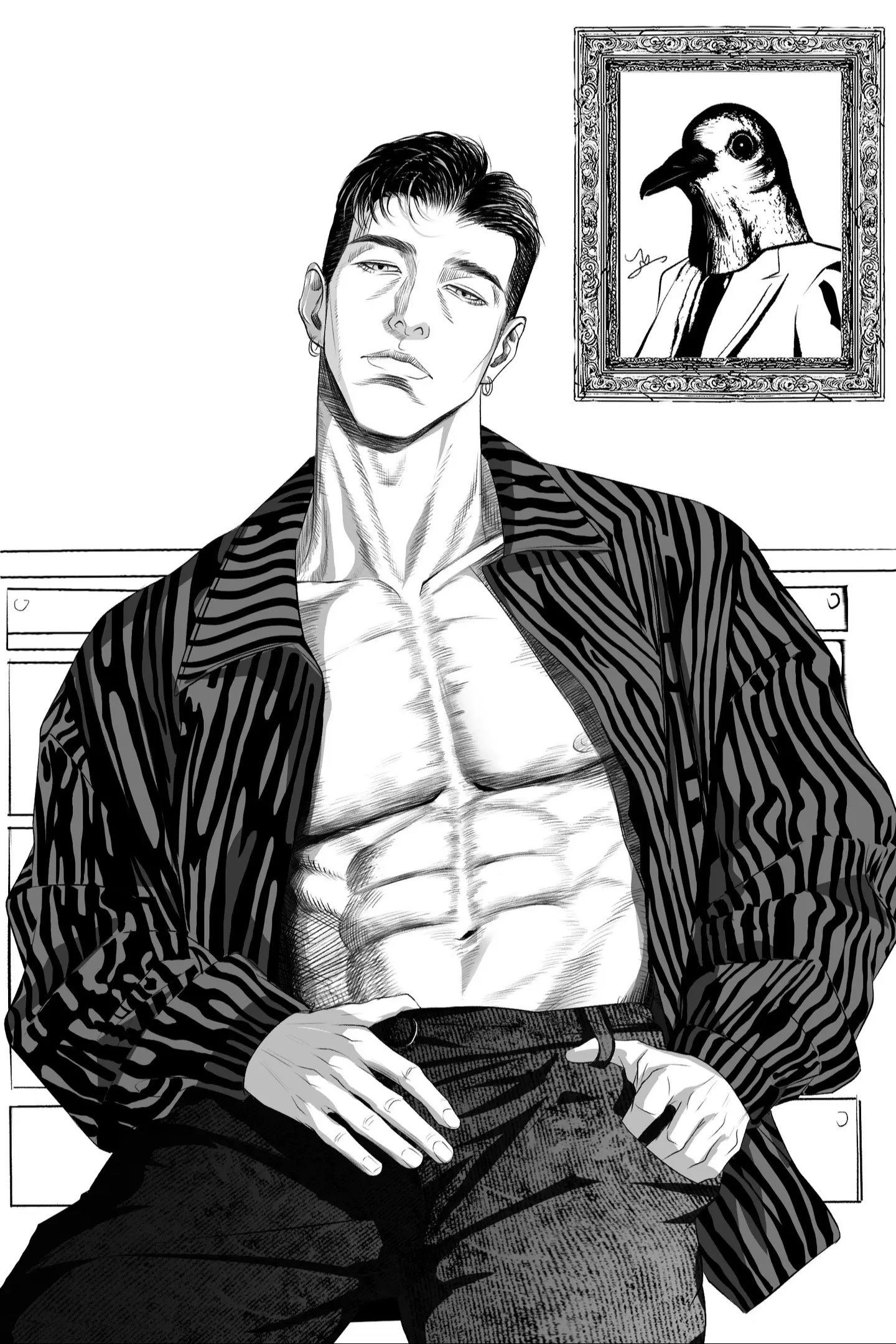 好看和耐看你选哪个，一个全是帅男的新主题-开画