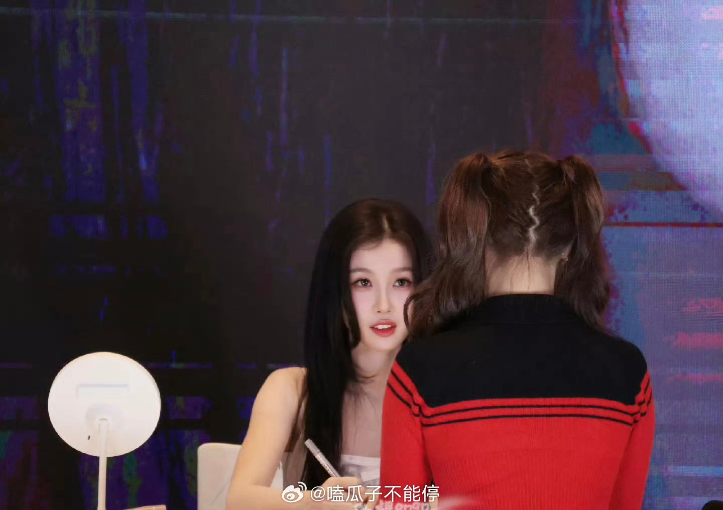 粉丝cos了虞书欣青你初舞台的造型