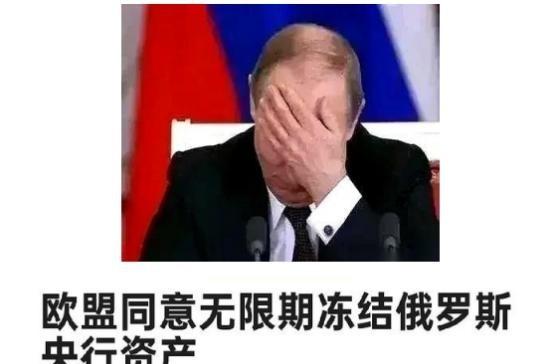 俄罗斯真的有招，欧盟冻结我们的钱我们不要了，我们就拿欧盟的钱抵了。近期欧盟表示如
