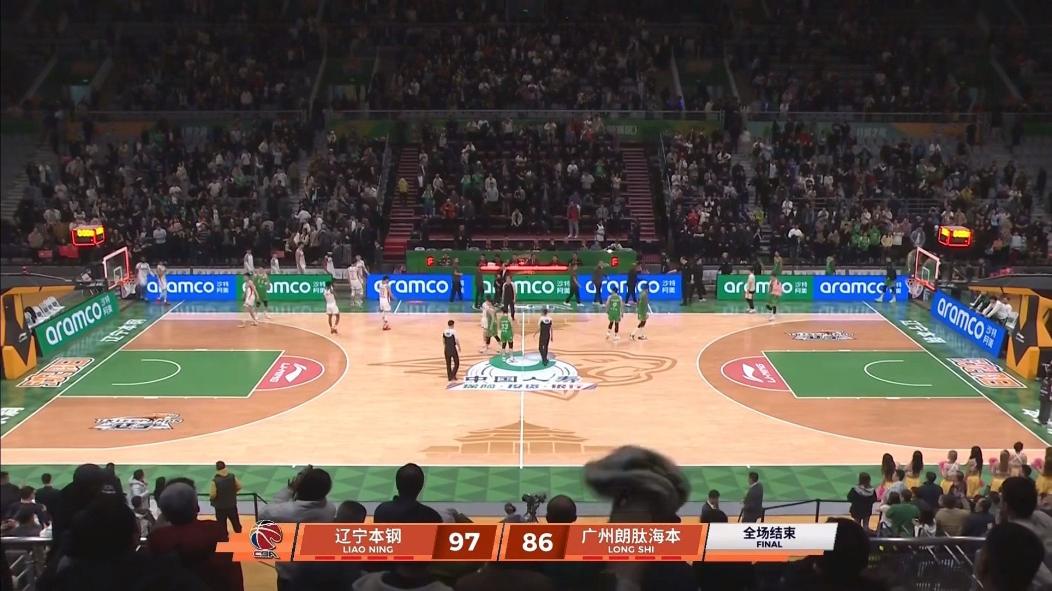 一场没啥悬念的比赛辽宁队主场战胜广州辽宁男篮vs广州男篮