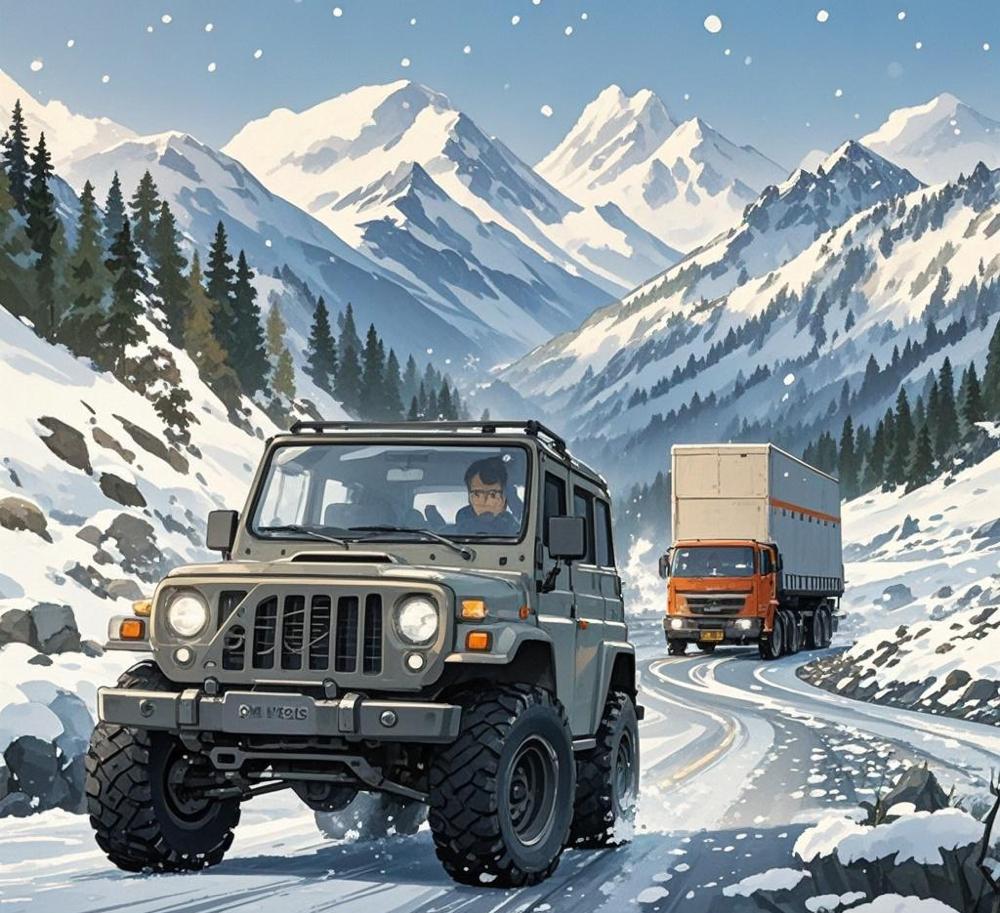 说燃油车该淘汰？我觉得还早着呢。

你看那些跑长途的货车、跑山区的越野车，电车能