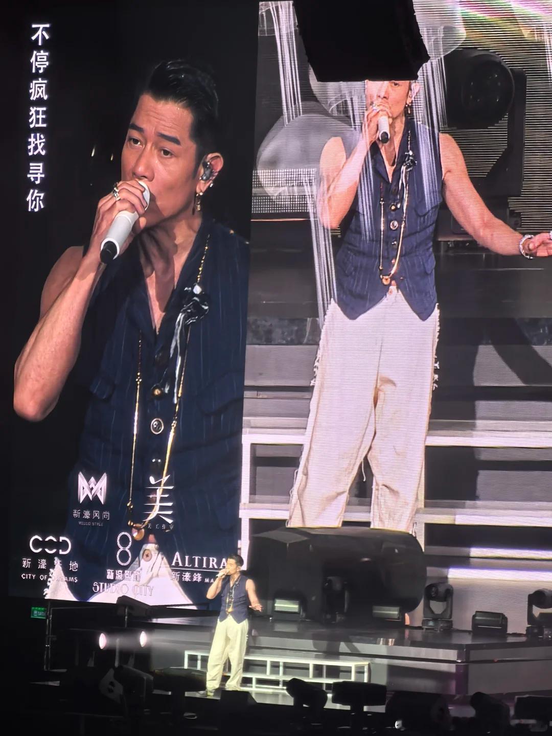 上个周末刚在澳门新濠影汇看了“郭富城梦幻舞林演唱会2025澳门压轴篇”，这个星期