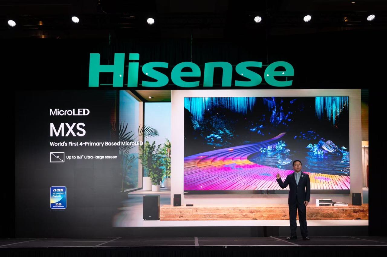 海信这是憋了大招呀！发布全新一代RGB-Mini LED，重塑视觉体验

看了海