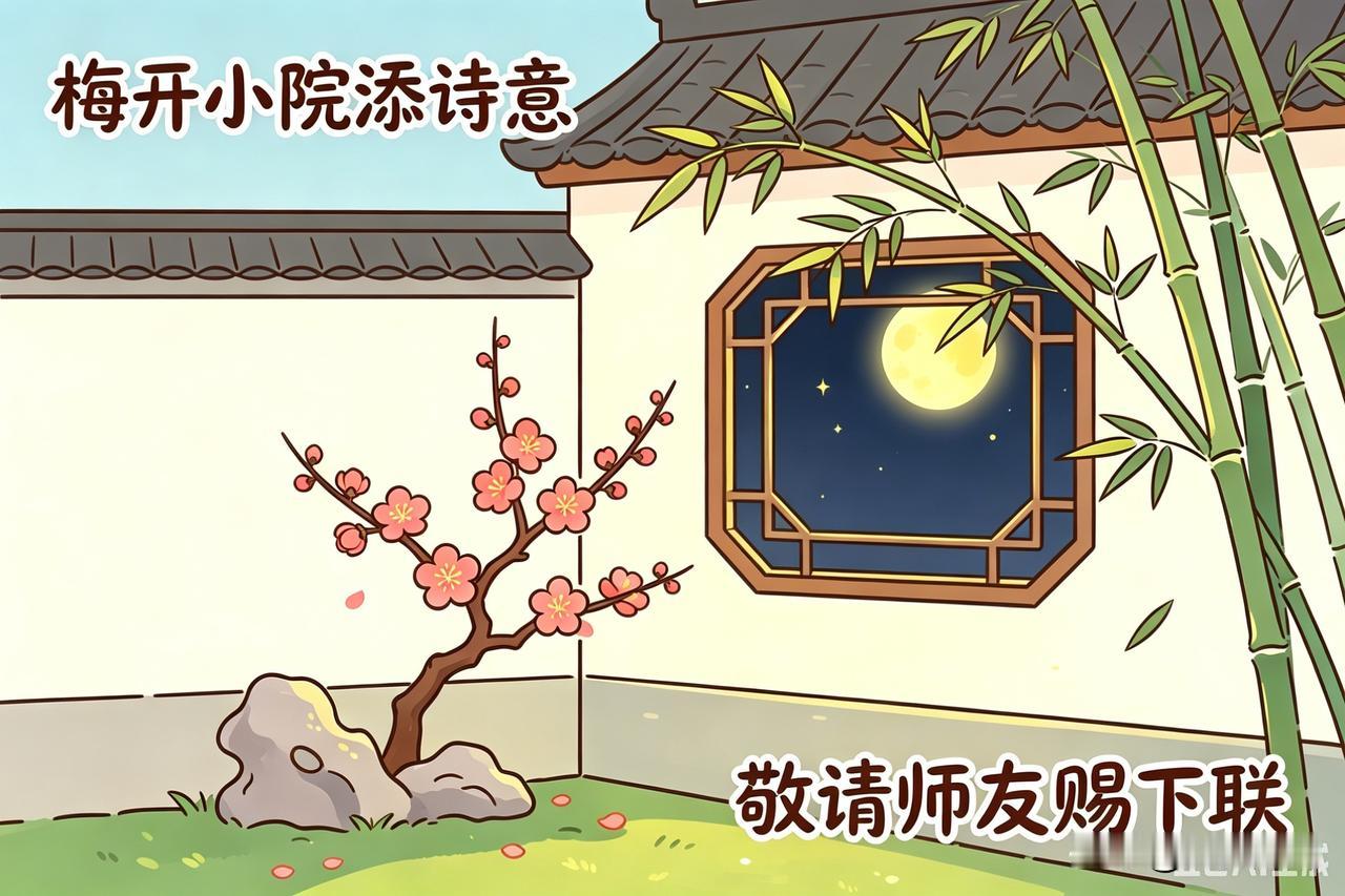 闲来在家无事便琢磨文字，偶得一上联自觉尚可。可下联迟迟无法落笔，总觉得对出来的句