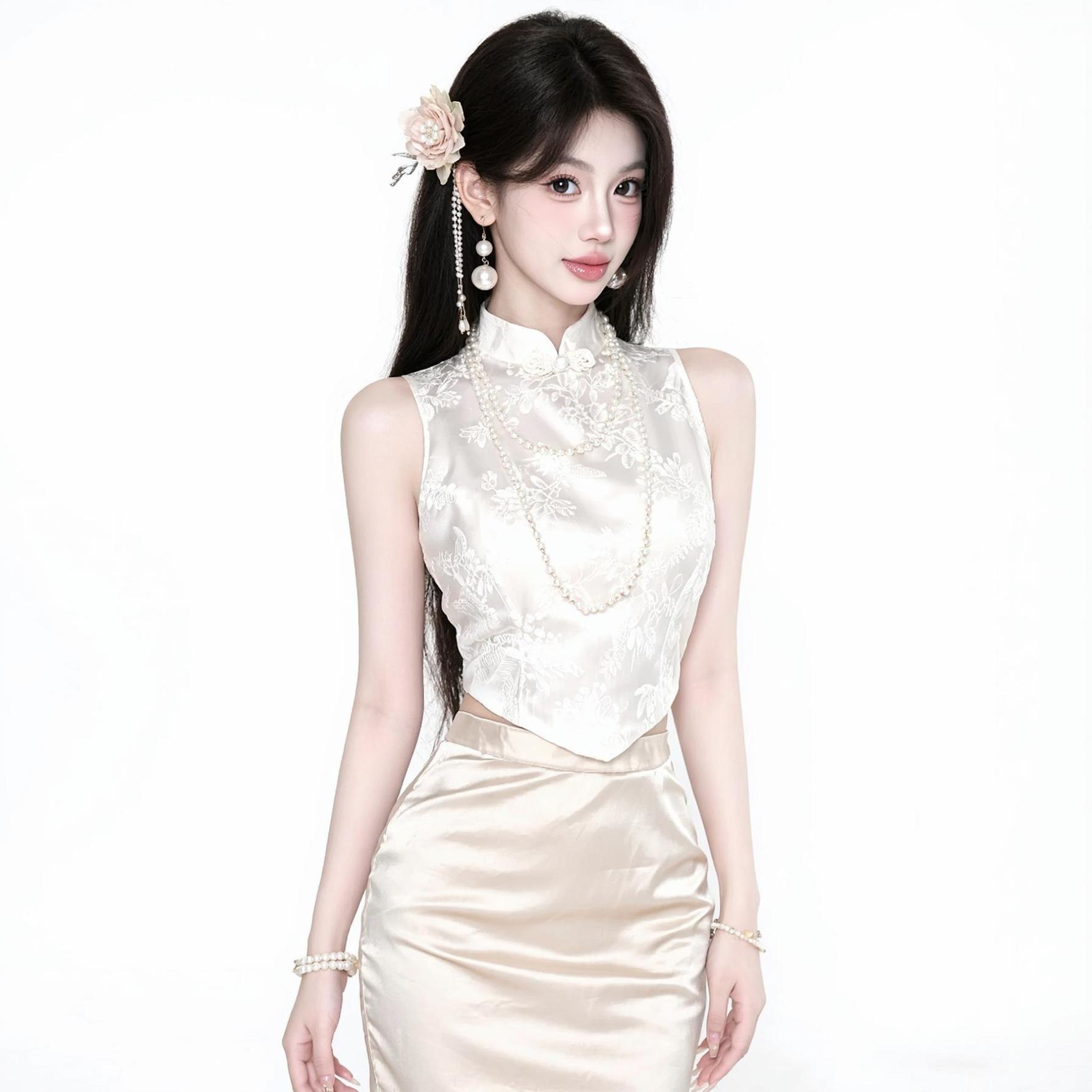 中式优雅写真  妆容造型 精致妆容  看遍世间万物