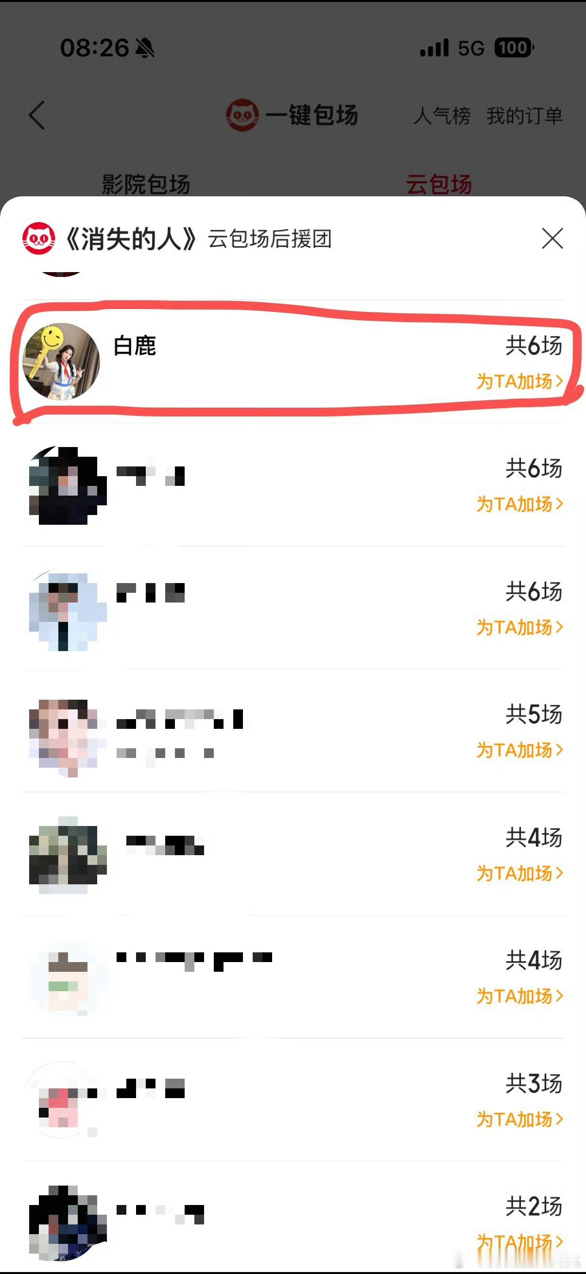 白鹿包场支持郑恺李晨还得是白鹿！包场支持《消失的人》，跑男团魂不散。永远为这种真