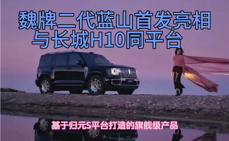 魏牌二代蓝山首发亮相，与长城H10同平台，起售价29万元起,搭载智驾！