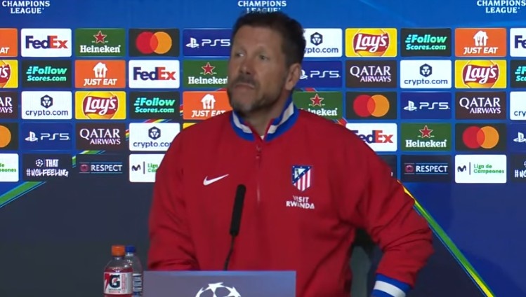 西蒙尼：我没考虑裁判，他们的工作非常艰难，承受着巨大压力