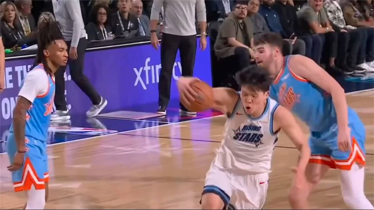 首秀就狂喂杨瀚森？莫兰特这波太暖心！