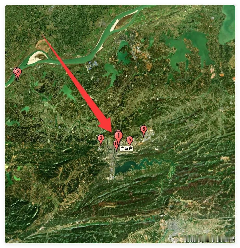 赤壁之战真的发生在赤壁市吗 他那里为什么不红？
很多人去湖北赤壁市旅游，站在长江
