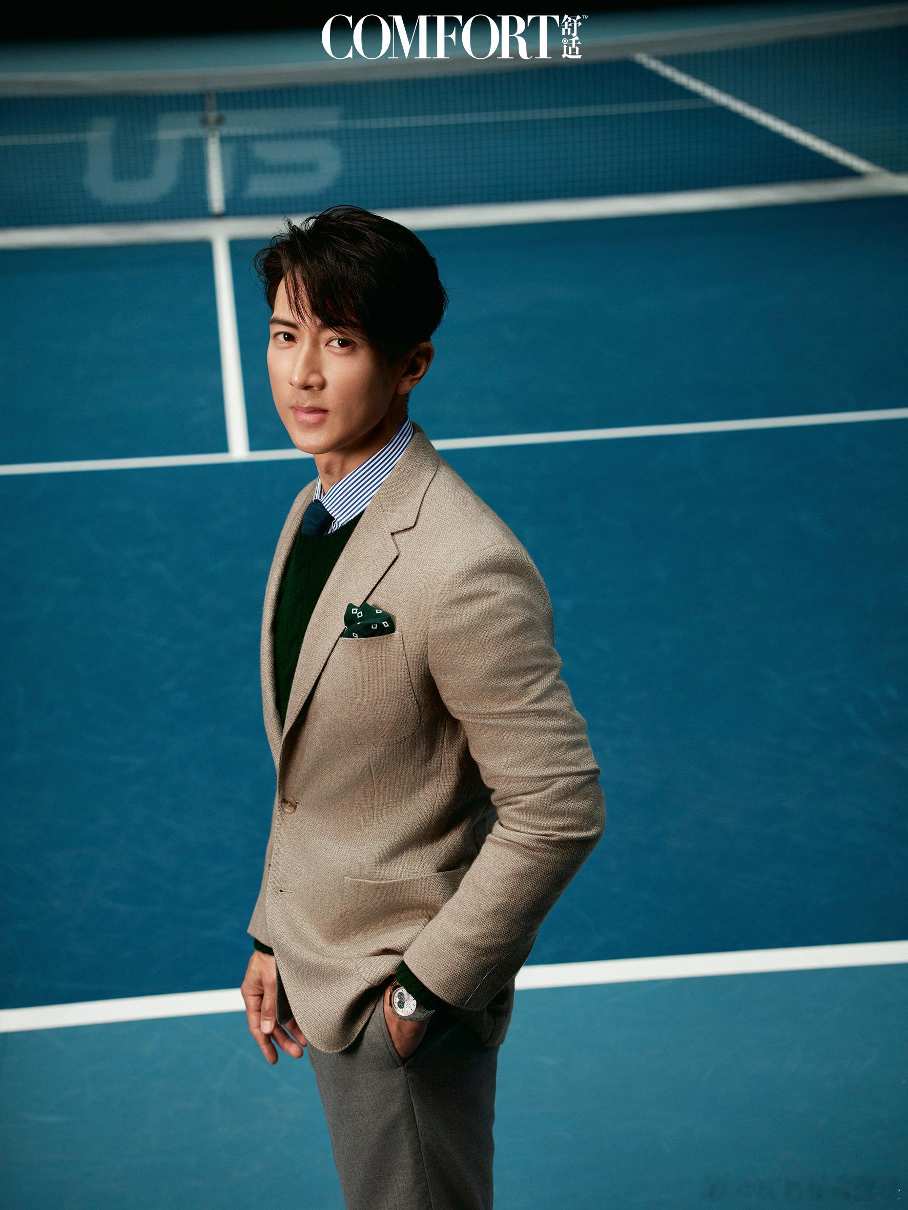 COMFORT舒适12月刊吴尊封面吴尊的冻龄密码藏在态度里！兼顾家庭与事业从不含