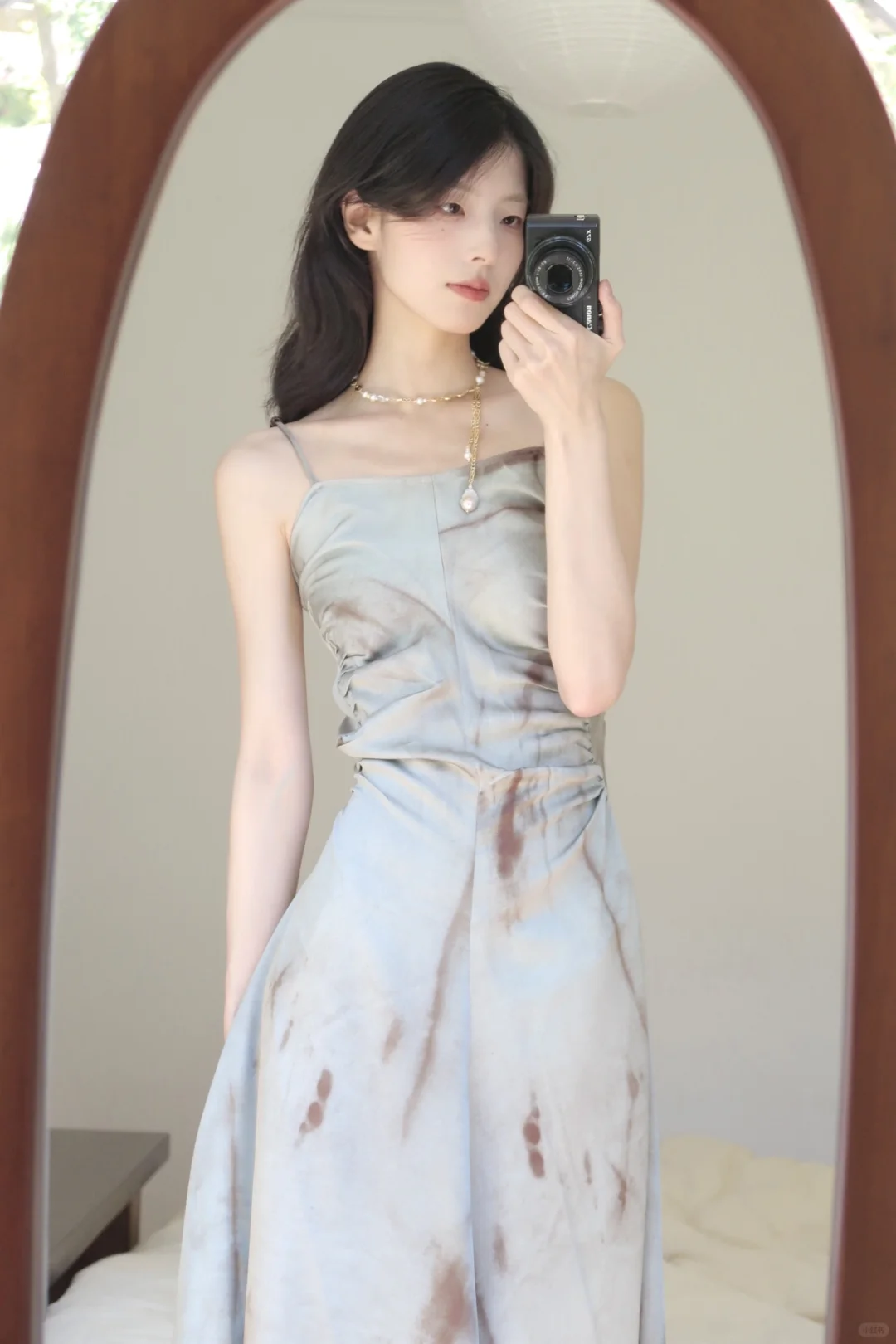 复古油画感的小裙子