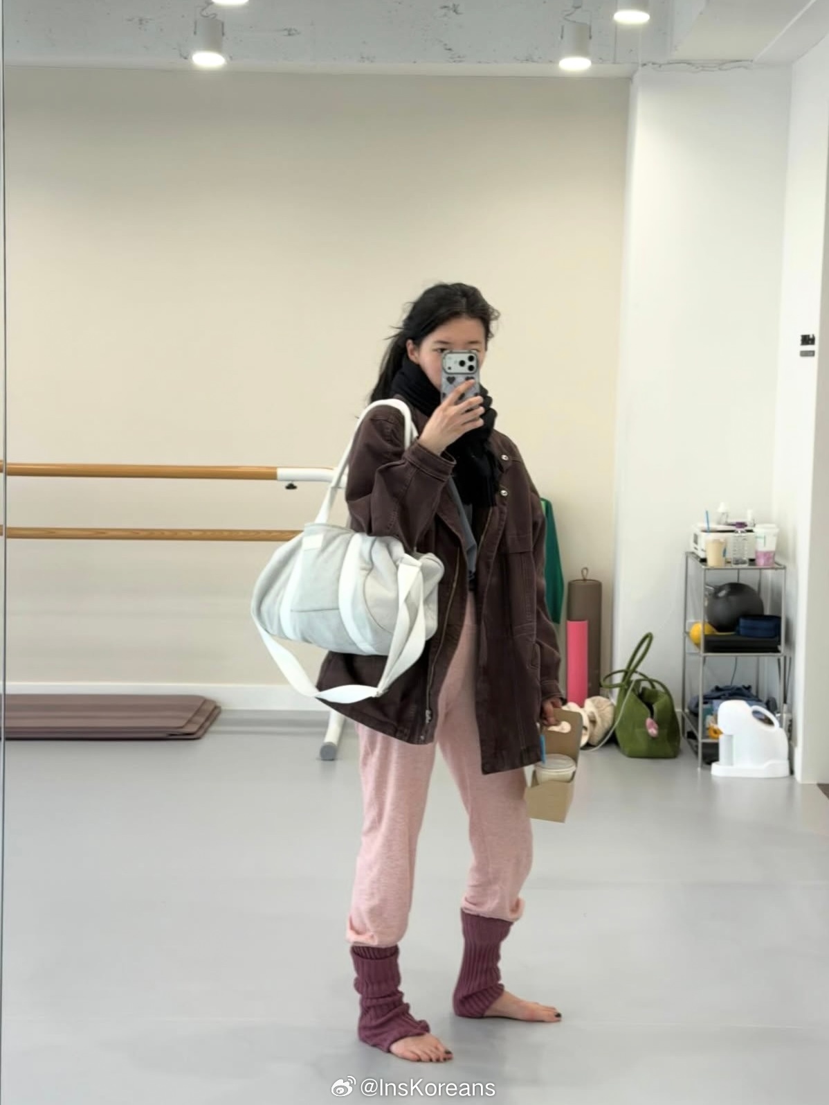 裴秀智 秀智的芭蕾穿搭🩰韩女现在有一半在健身普拉提有一半在学芭蕾🩰 