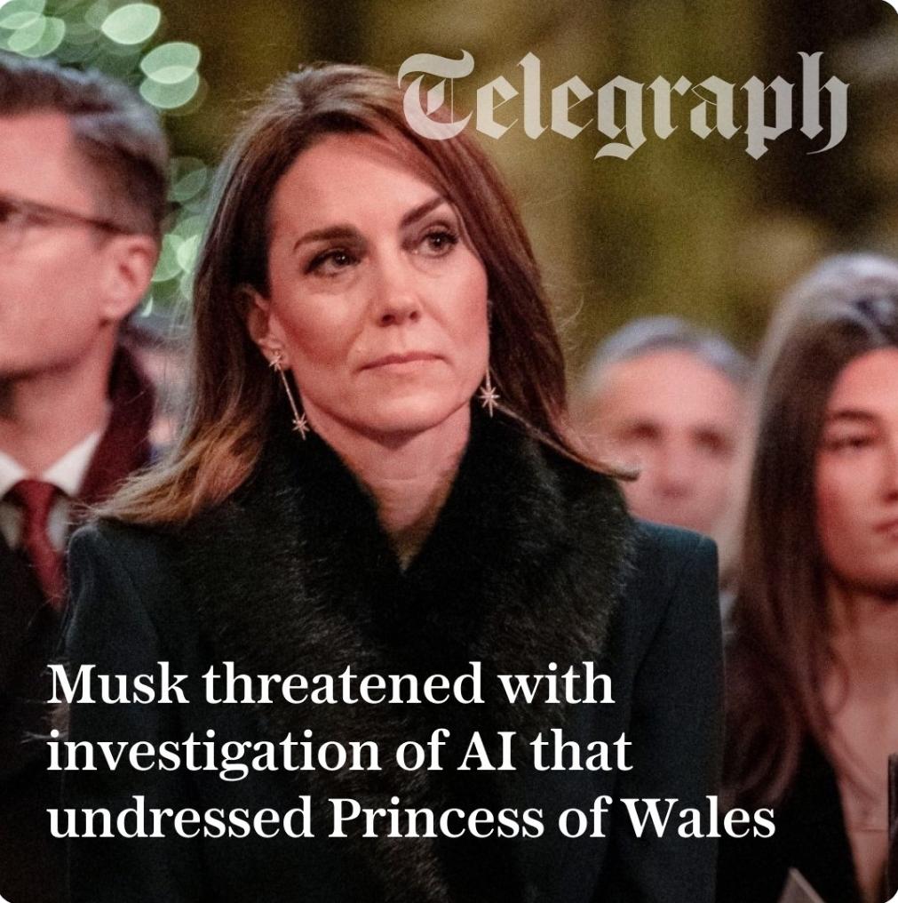 据电讯报报道：埃隆·马斯克的X公司在英国正面临调查，此前这家社交媒体公司被发现未