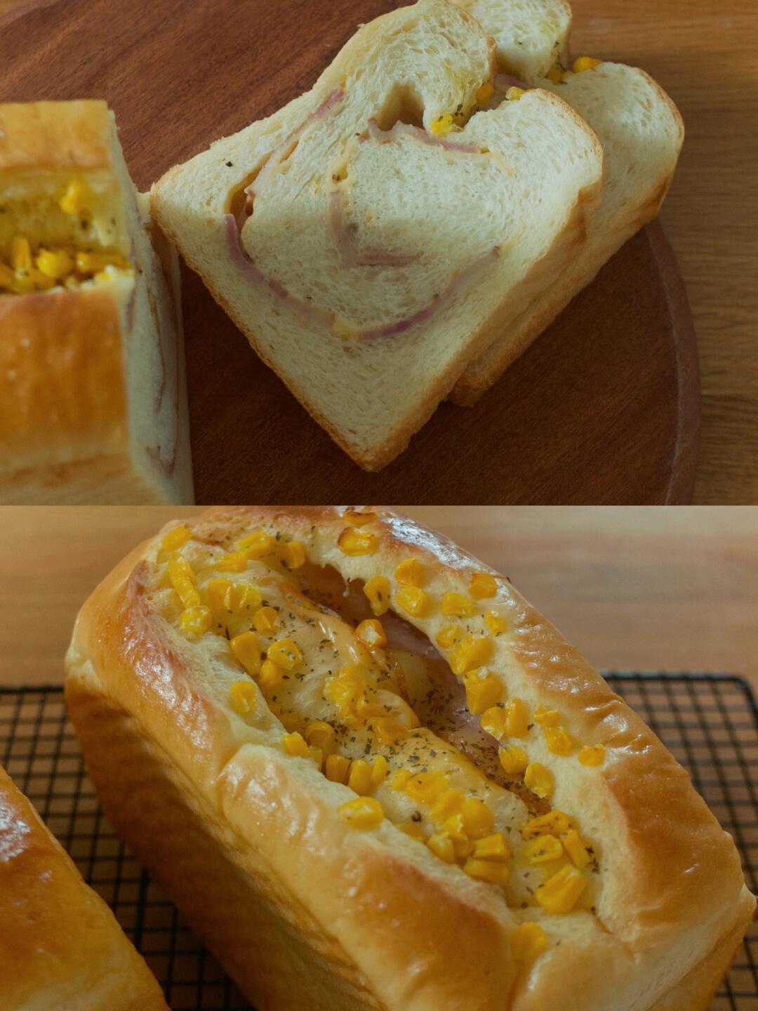 经典芝士培根吐司🍞满肉馅料香绝了🥓附配方