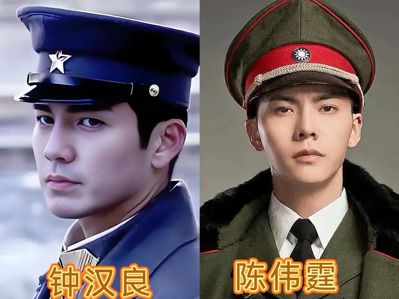 穿上民国军装的男演员让人看花了眼，穿上军装的他们比其他妆造更显英挺帅气，魅力值上