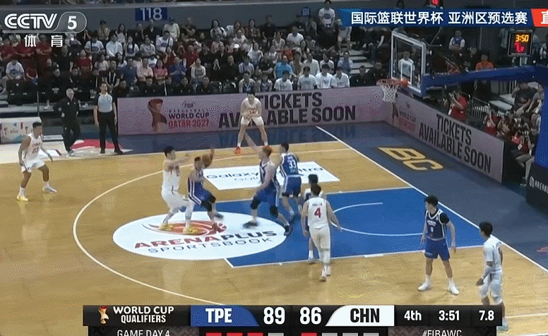 临危授命！李弘权这一下可以中国男篮vs中国台北男篮