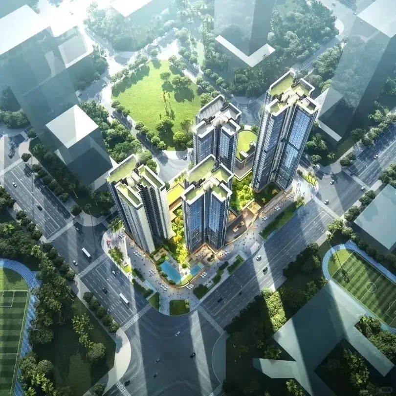 宝中中铁阅臻府外观效果图出炉