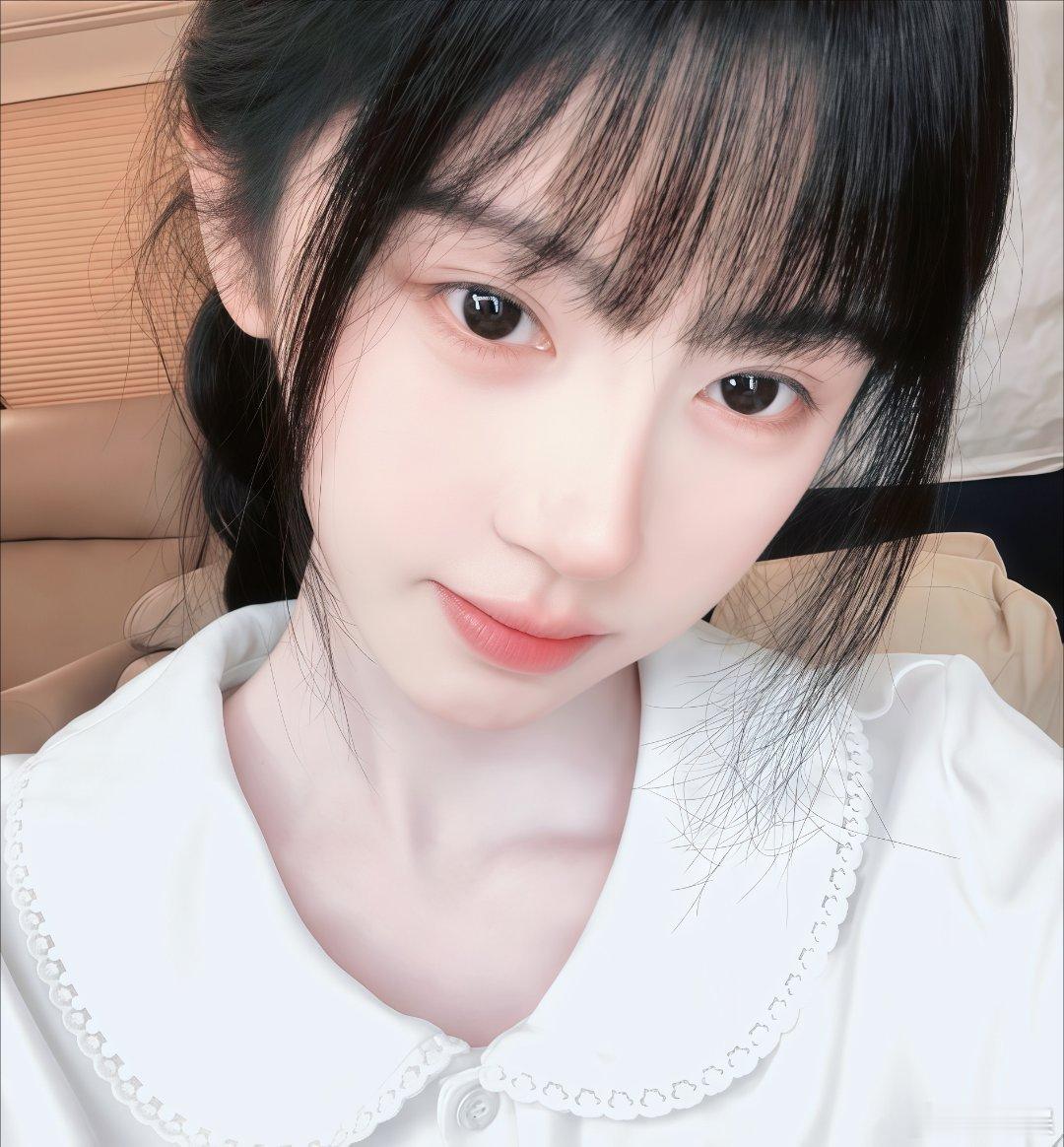 鞠婧祎五官立体度鞠婧祎素颜像小朋友 鞠婧祎五官立体度，太萌了吧 