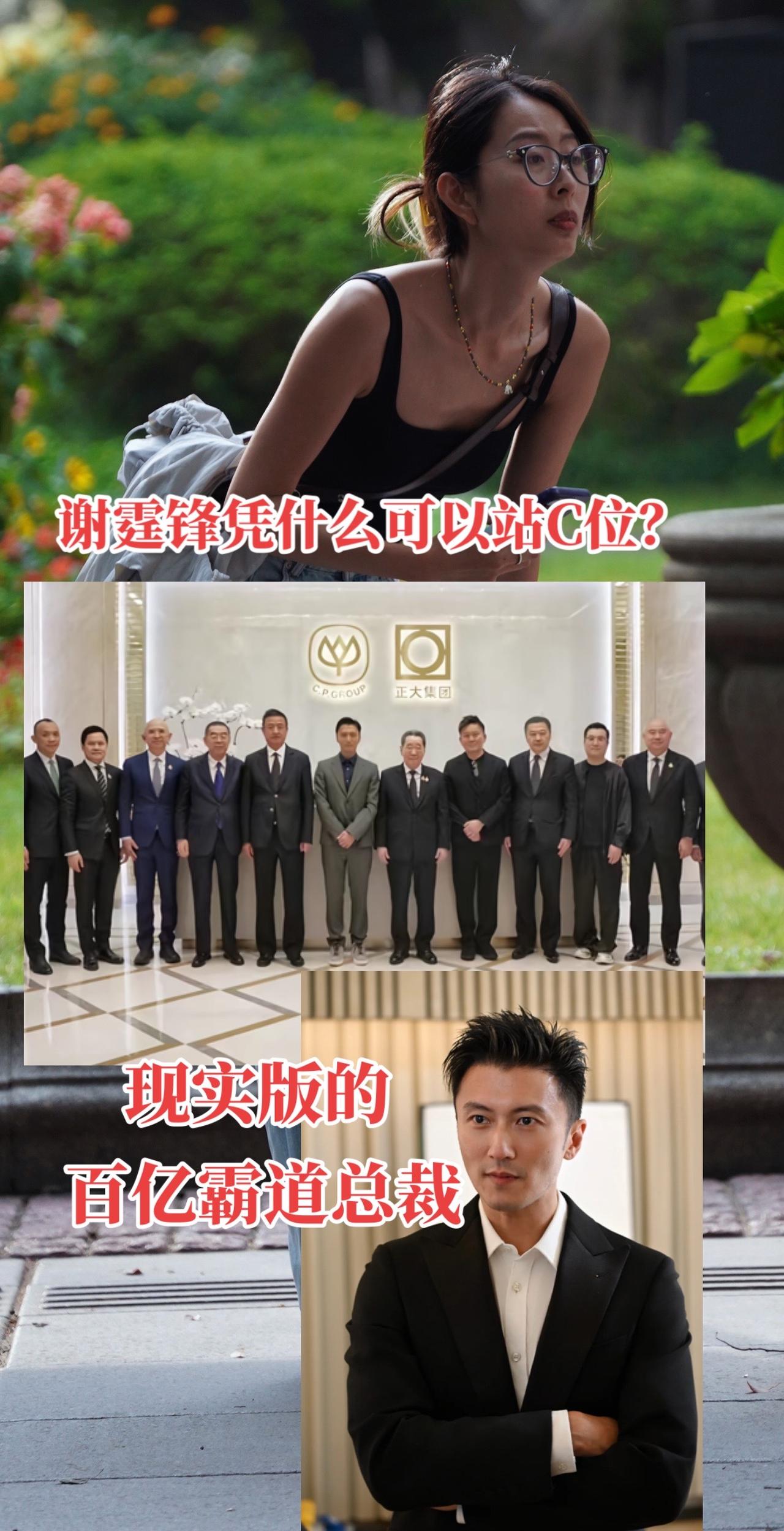 谢霆锋 百亿总裁 正大集团