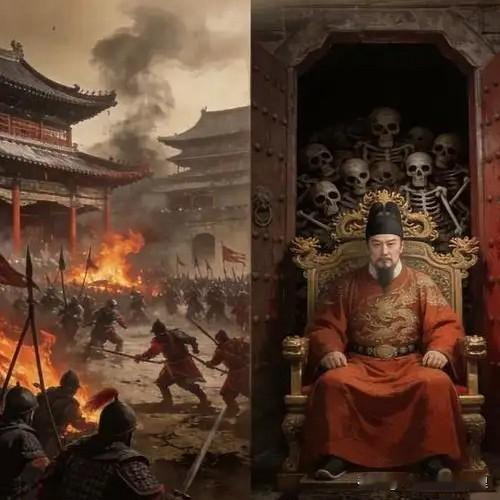 朱棣为折尽陈迪傲骨，命人生生割下他六个幼子的鼻舌，炙熟装盘，强逼陈迪亲尝亲子血肉