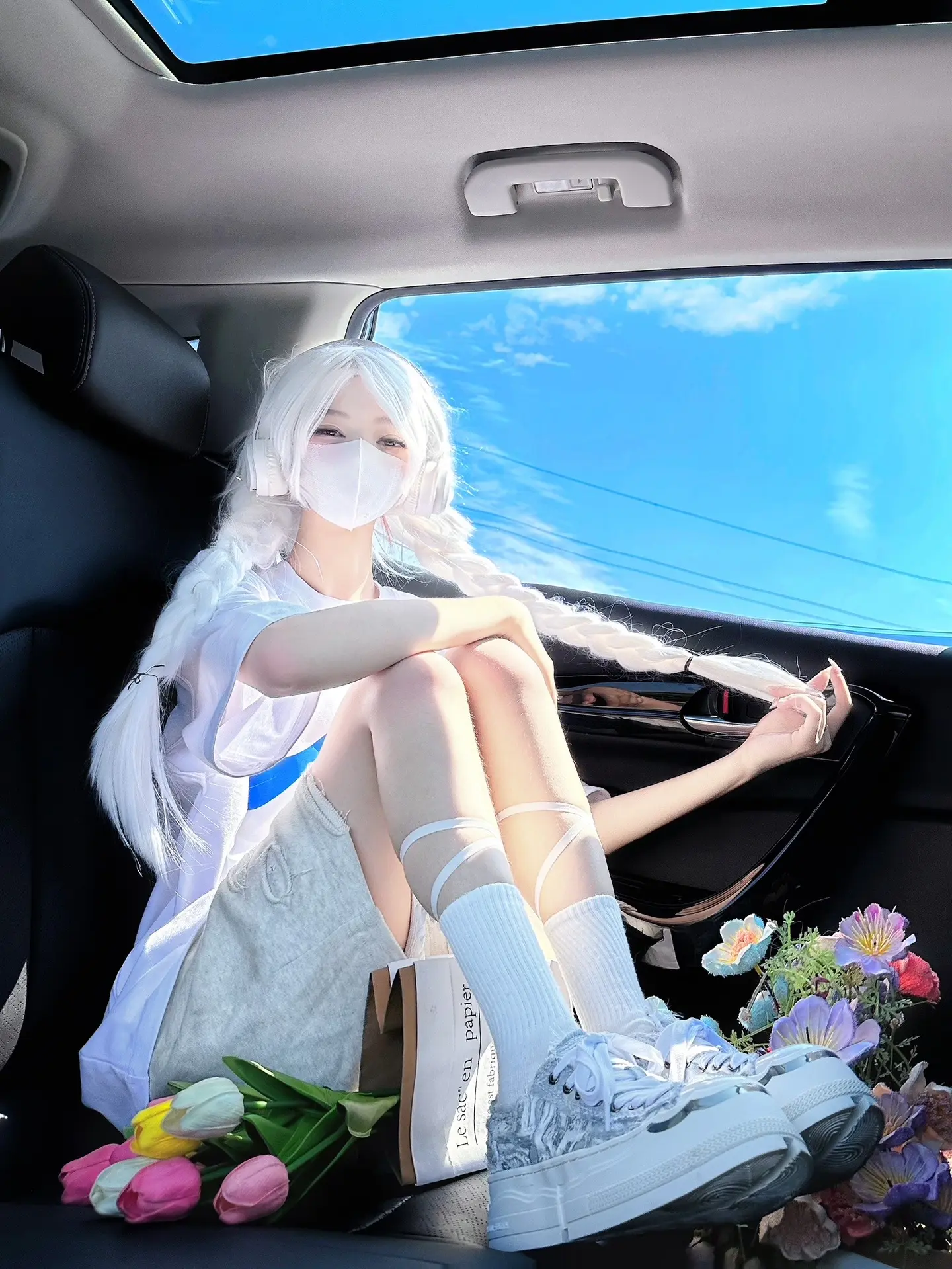 听说十个女生 九个白毛控？