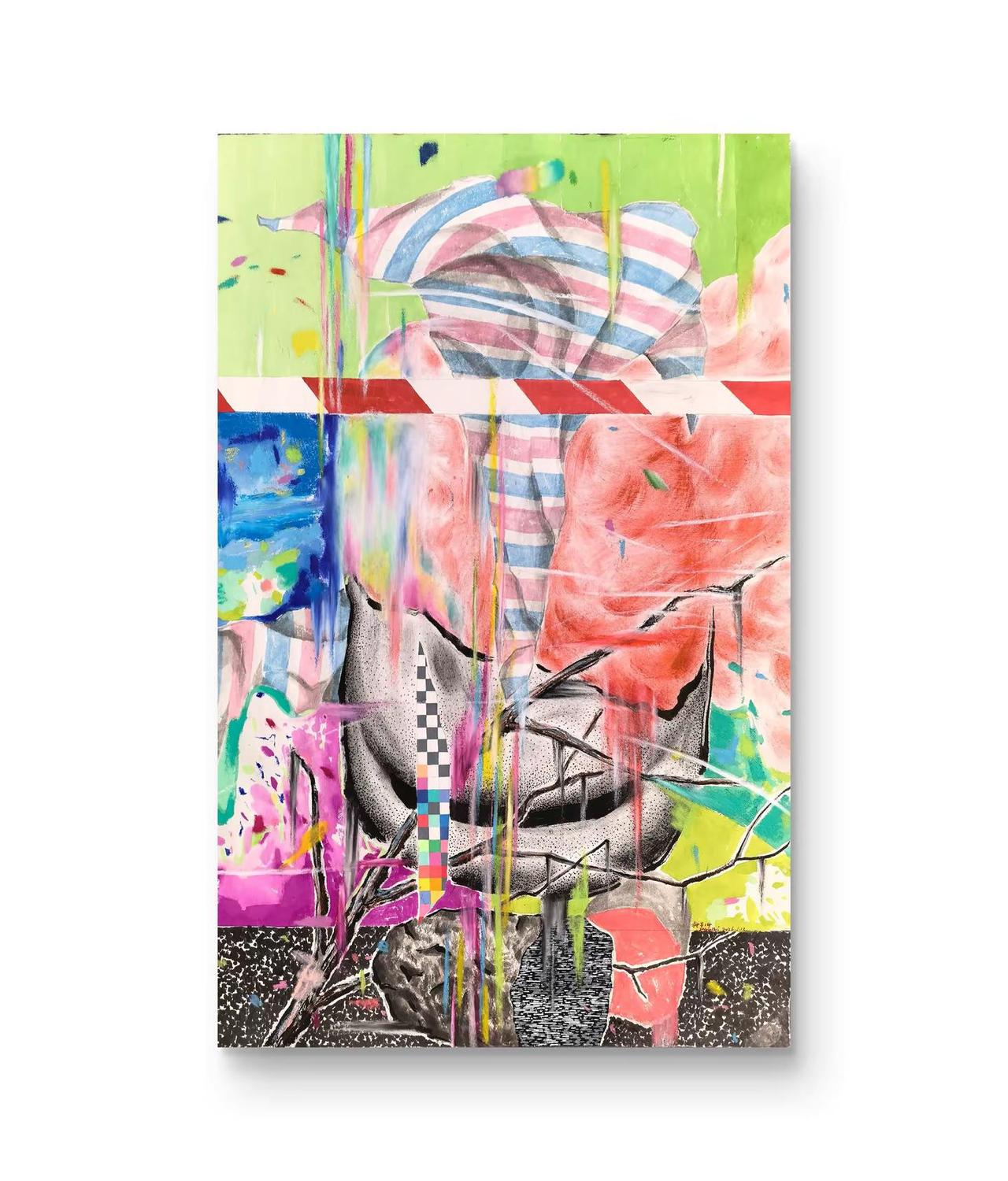 作品《种子》13。皮纸综合材料，120×97cm，2026年。艺术 艺术在 当代