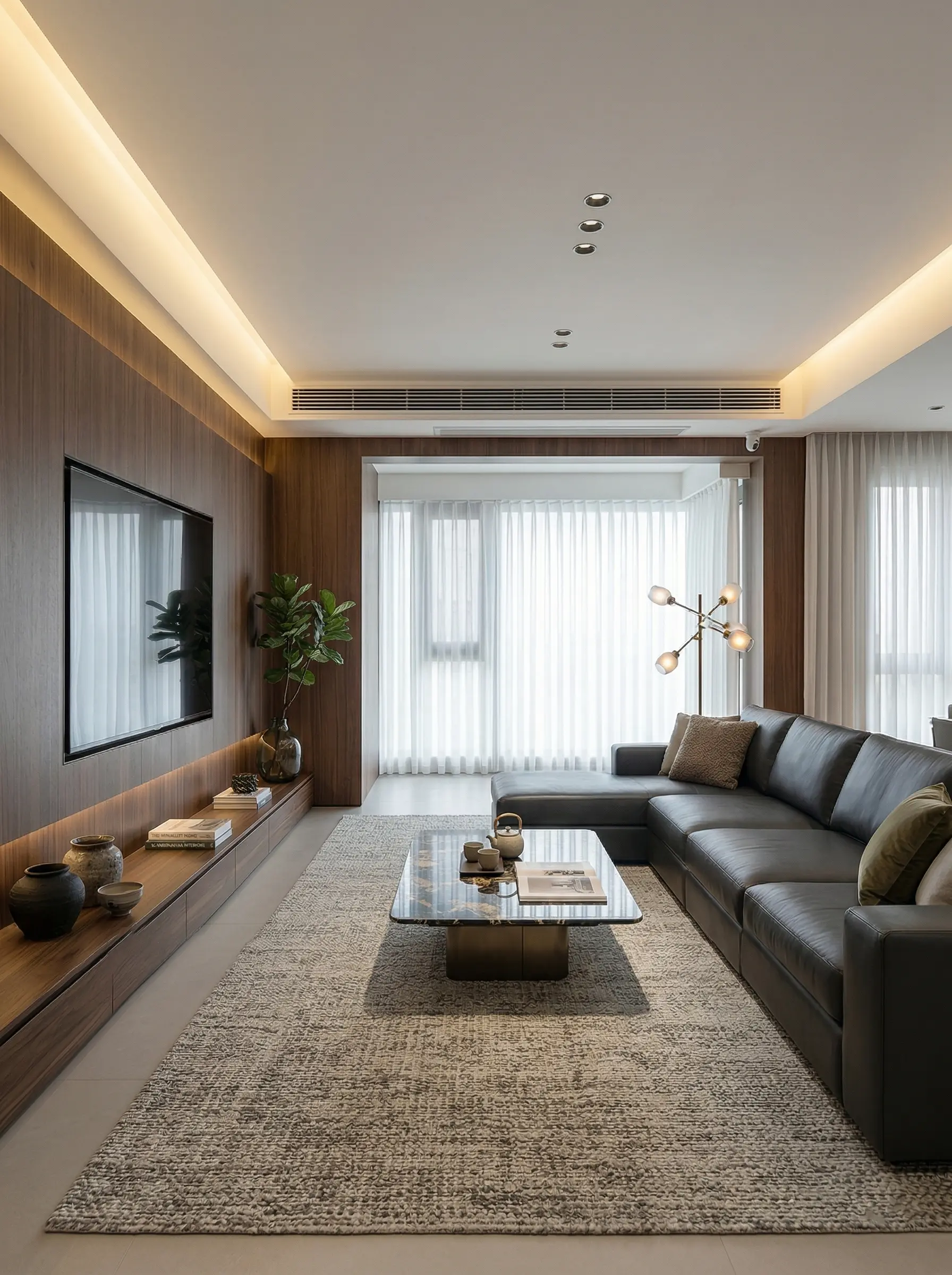 成都145平极简中古风，把宋式美学住出了轻奢范儿